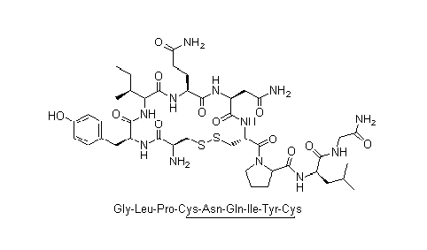 oxytocin structural formula