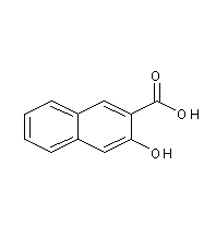 3-hydroxy-2-naphthoic acid
