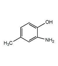 ortho-amino-p-cresol structural formula