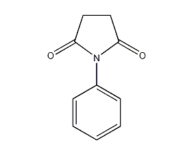 n-phenylsuccinimide structural formula