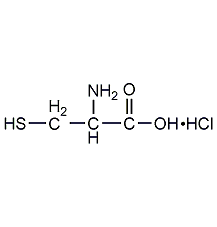 cysteine ​​hydrochloride structural formula