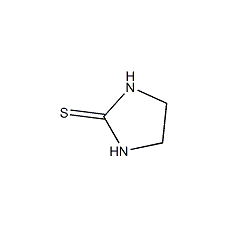 2-imidazolidinylthione structural formula