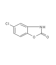 Chlorzoxazone Structural Formula